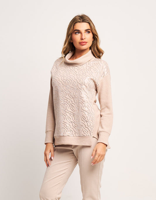 Dolcevita con paillettes