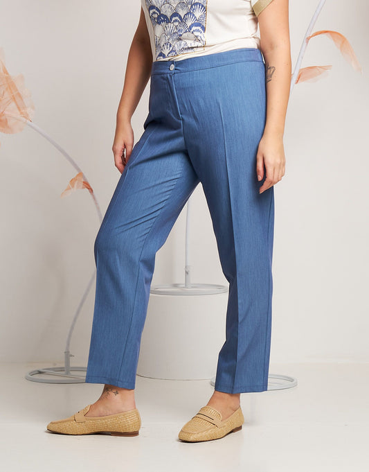 Pantafitness con elastico e tasche curvy