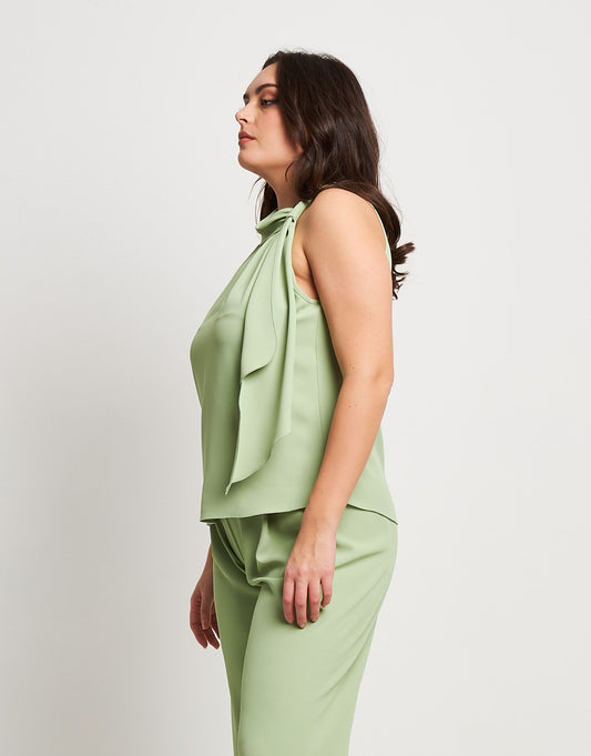 Top con goccia e sciarpina curvy