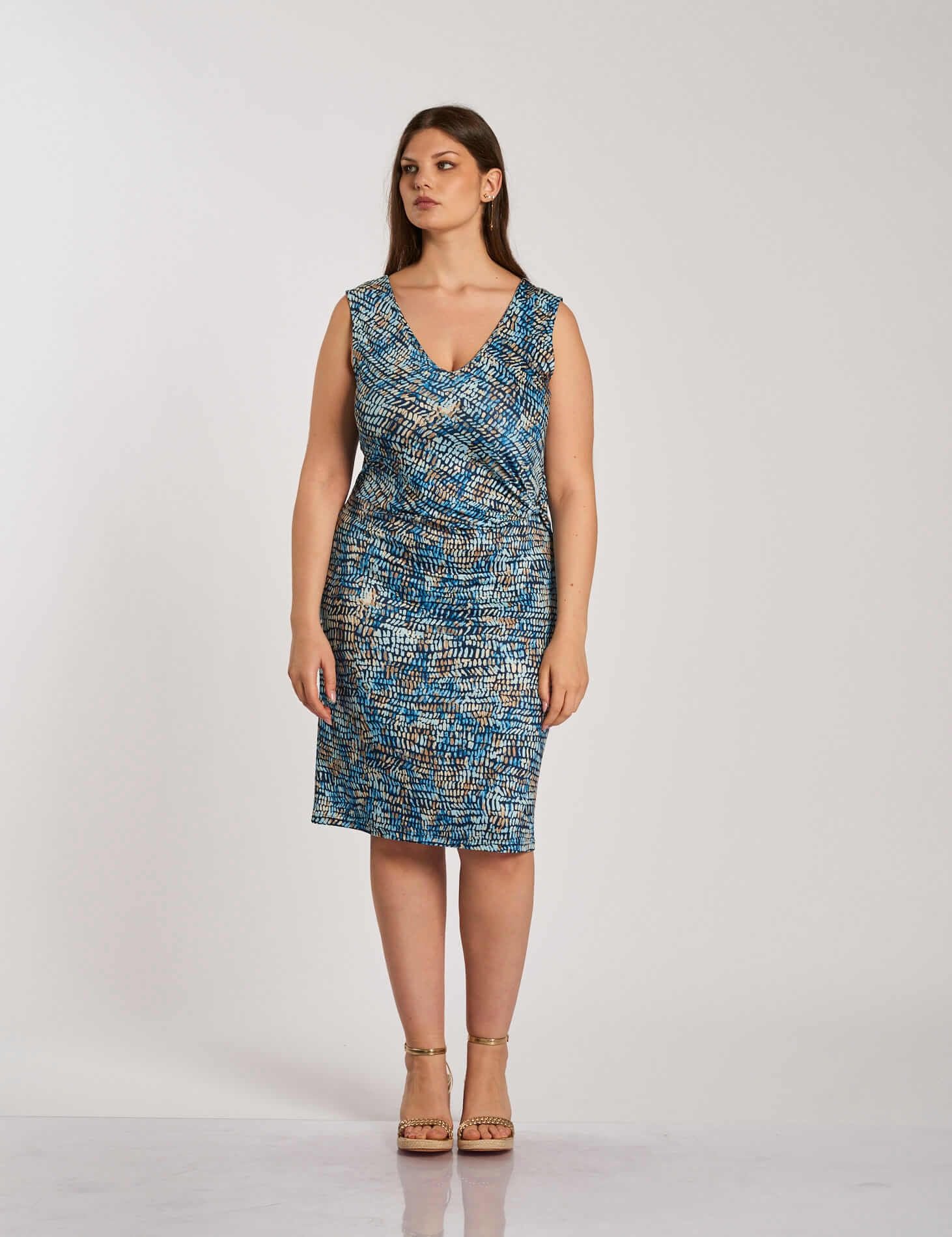 Vestito fantasia con drappeggio